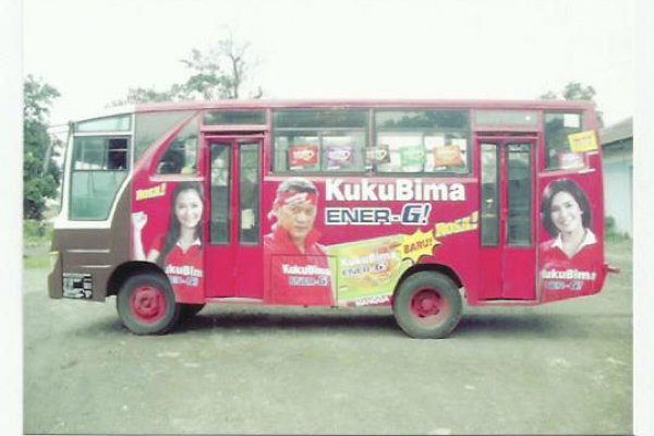 Bus Iklan Kuku Bima Ener-G, Bogor